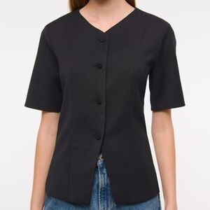 Abercrombie & Fitch Short-Sleeve Tailored
Vest Top